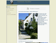 Tablet Screenshot of privatpension-haus-elmar.de